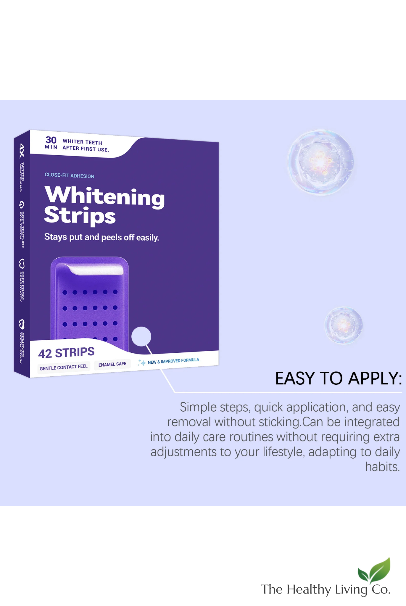PureWhite™ Purple Teeth Whitening Strips
