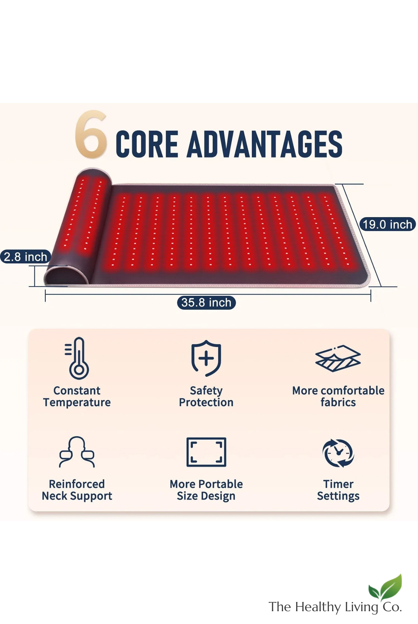 Lumina™ Full-Body Infrared & Red Light Therapy Mat