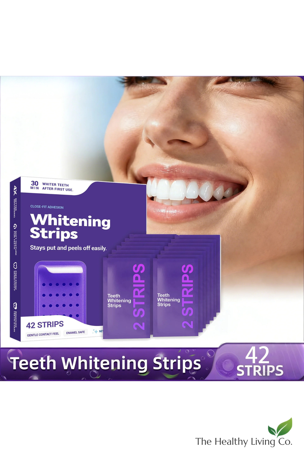 PureWhite™ Purple Teeth Whitening Strips
