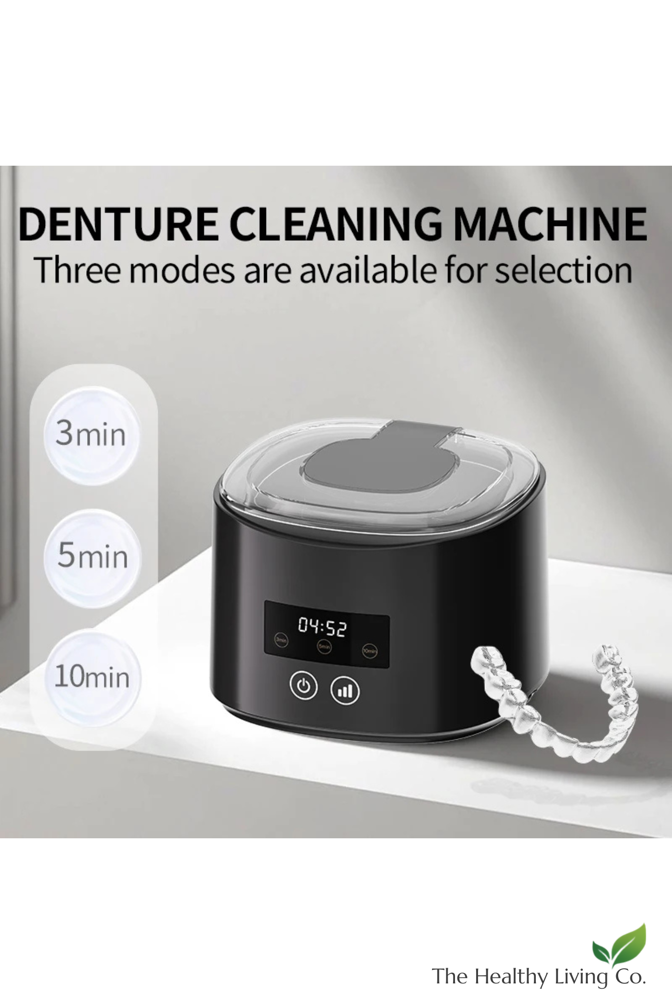 Ultrasonic Retainer & Braces Cleaning Machine