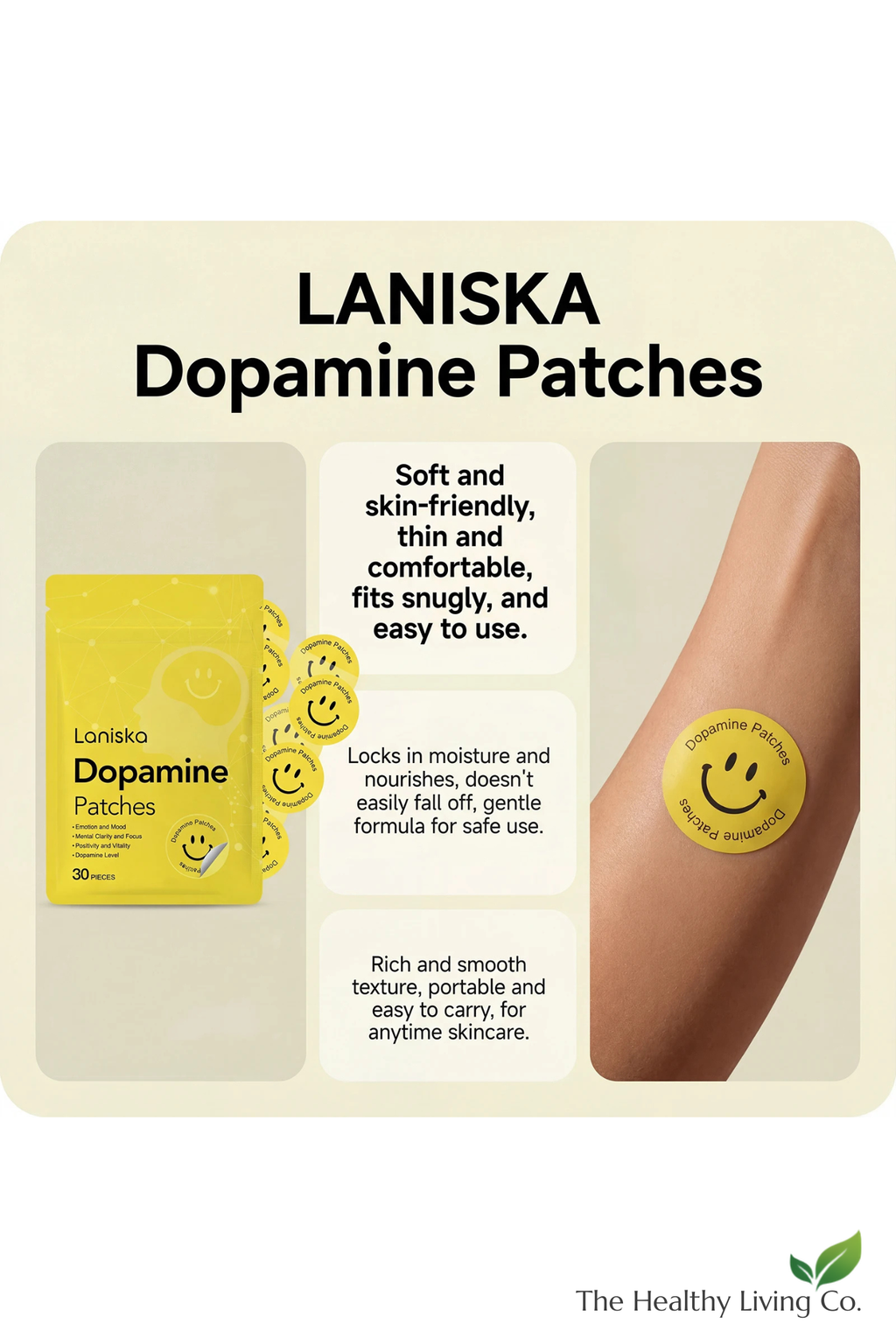 Laniska™ Dopamine & Focus Wellness Patches