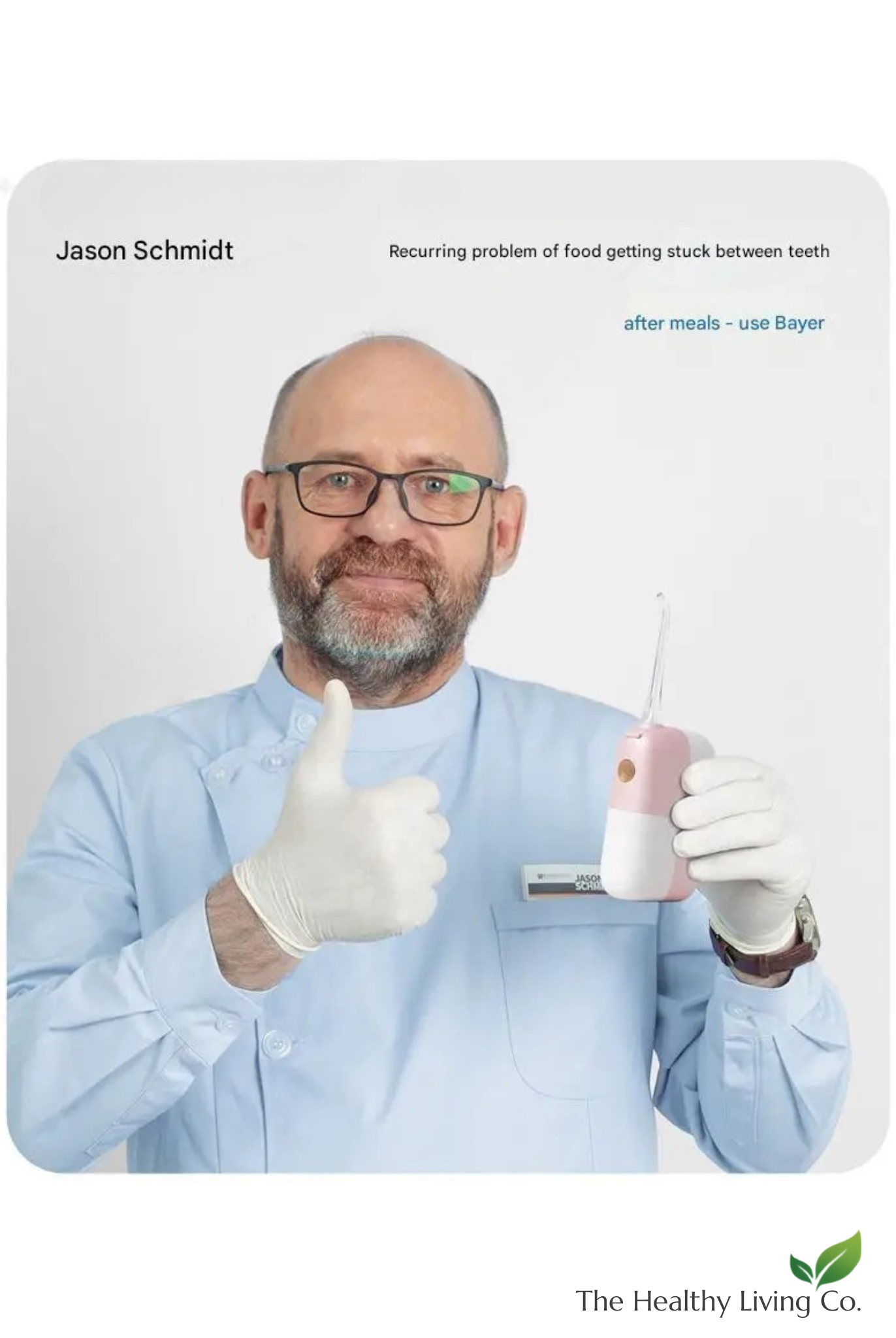 Bayer Professional Ergonomic Water Flosser