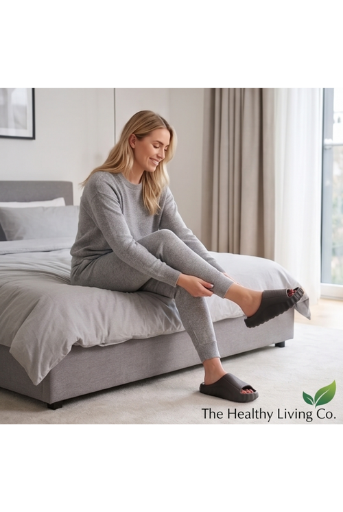 Walk on Clouds  : Massage Therapy Slippers for Men & Women Comfort Massage Slippers — Lightweight EVA Sole for Men & Women