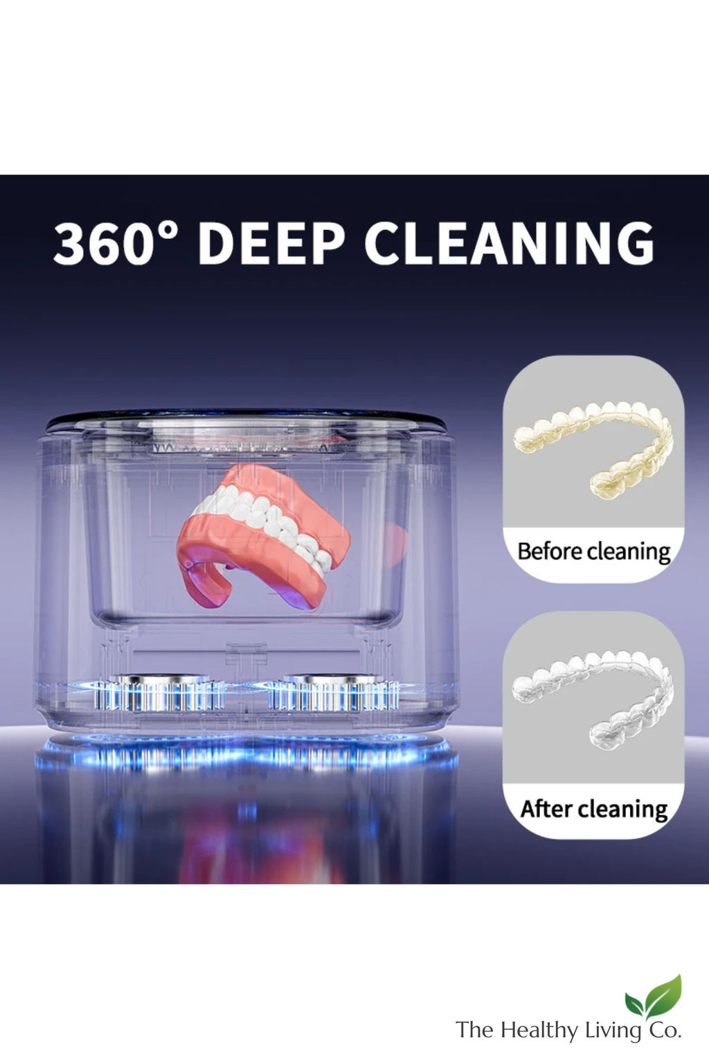 Ultrasonic Retainer & Braces Cleaning Machine