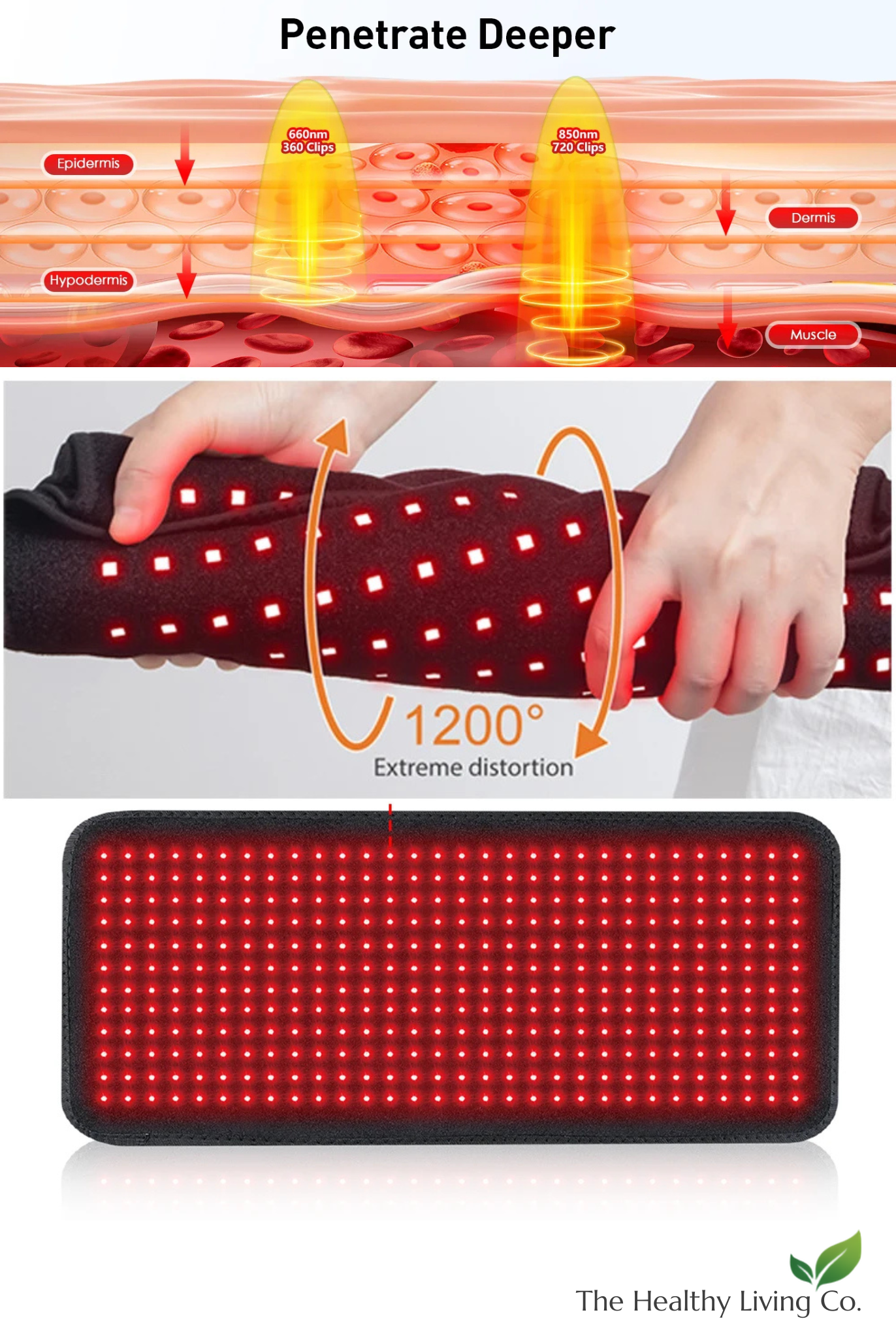 Lumina™ Target-Relief Infrared Heating Pad