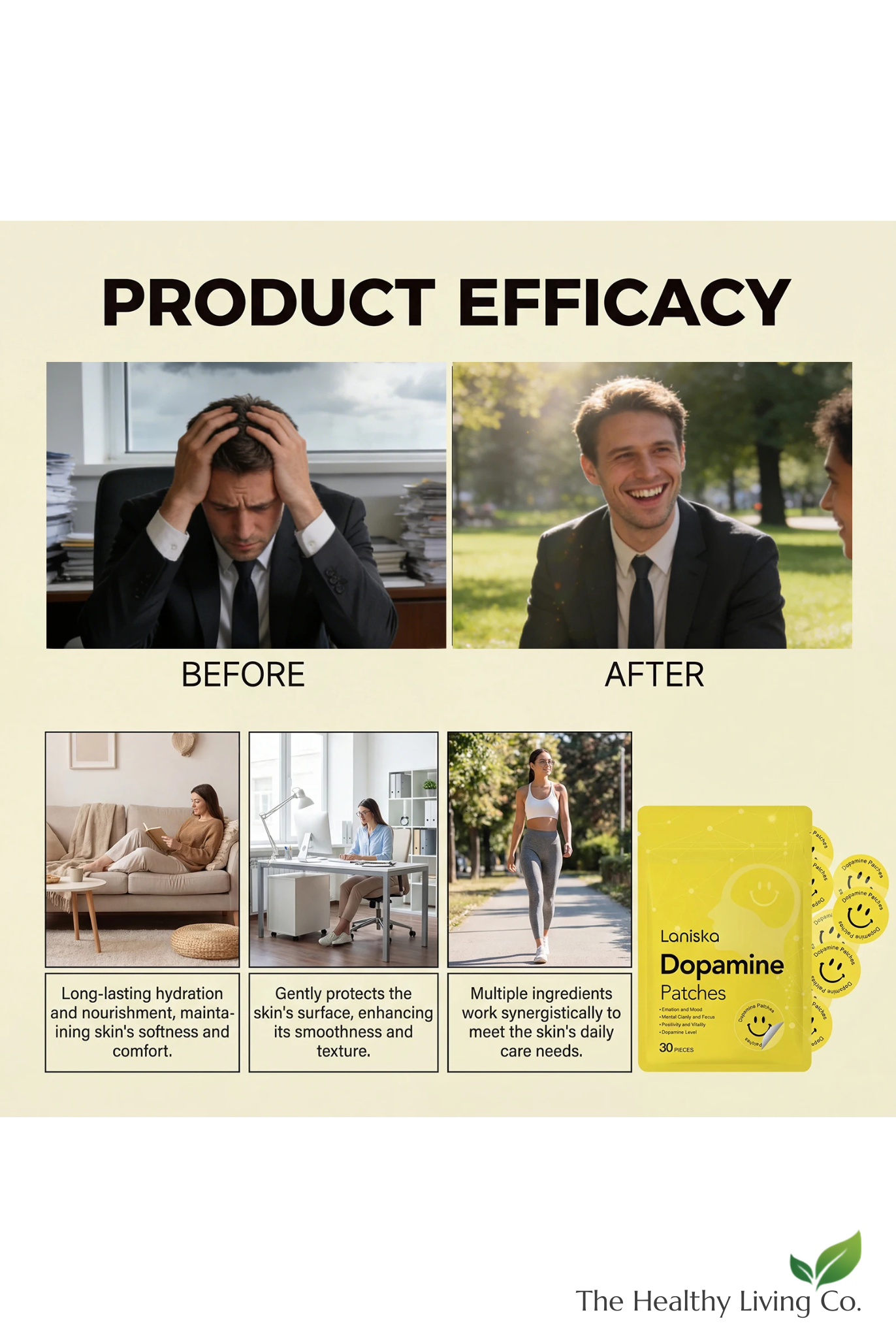 Laniska™ Dopamine & Focus Wellness Patches